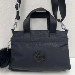 359 Kipling キプリング　2wayショルダーバッグ　チャーム付き
