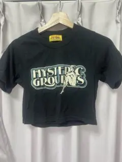 HYSTERIC GLAMOUR クロップド丈 Tシャツ ブラックのサムネイル
