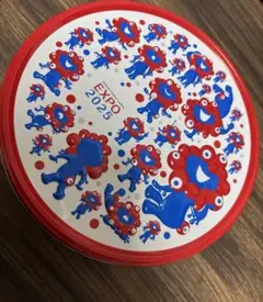 ミャクミャク 大阪万博 クッキー缶