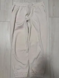 スウェットパンツ アイボリー　ボアあったかズボン　LL 部屋着