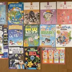 ほぼ未使用✴︎チャレンジ4年生〜6年生 付録14点