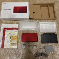 任天堂 Nintendo 3ds 3DS メタリック レッド
