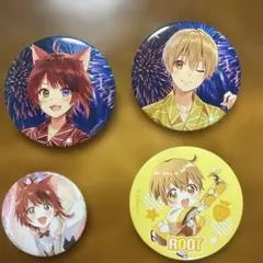 すとぷり　缶バッジ4種類まとめ売り。莉犬、るぅと