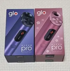【新品】glo HYPER pro 2台 サクラエディション オニキスパープル