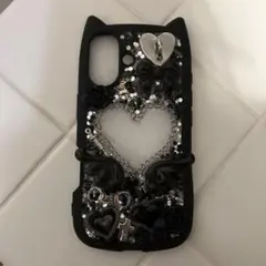 スマホケースデコ iPhone17対応 地雷系 量産型