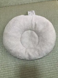 ドーナツ型ベビー枕 グレー