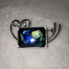 ヴィンテージ オパール ブローチ