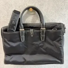 green label relaxing 2way ビジネスバッグ 黒 シルバーのサムネイル