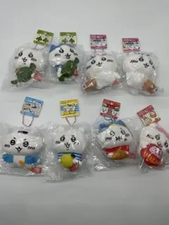 ちいかわ ご当地限定 ぬいぐるみマスコット 8個セット 笹団子 温泉 他