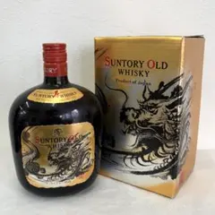 【未開栓】 古酒 サントリーオールドウイスキー　特級　辰年 干支 760mlのサムネイル