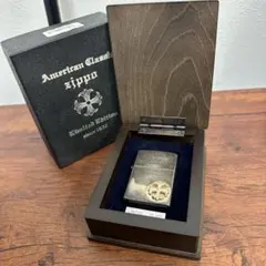 未使用 ZIPPO 1941レプリカ ブライトクロス プラチナサテーナ 木箱付き