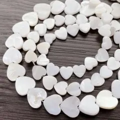 hu478/SALE！シェル◇ハート形mix 3連