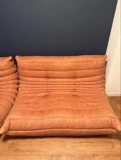 みみっく様専用【期間限定】リーンロゼ　トーゴ　3Pソファ (2p & 1p)