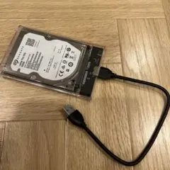 外付けHDD　USB3.0　500GB