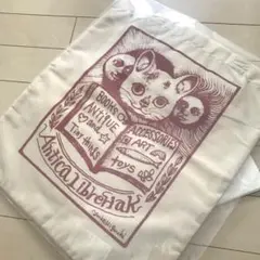 ヒグチユウコ　グッズ　トート　エコバッグ　布　カバン　ほんやのかばん　ネコ