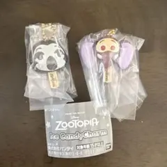 ズートピア　アイスキャンディーチャーム　未開封　フラッシュ　フィニック