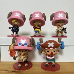 ワンピース なりきりチョッパー フィギュア 5体セット チョッパー