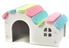新品 ハムスター ハウス 組み立て式 キンクマ ゴールデン かじり木 隠れ家のサムネイル