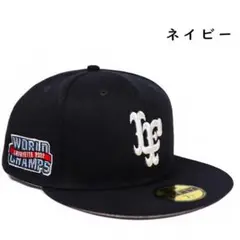 【新品未使用】NEWERA×LFYT 59FIFTY ダークネイビー キャップ