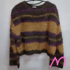 GU　フェザーヤーンボーンセーター(長袖)