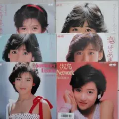 岡田有希子EPレコード6枚セット