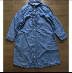 earth music&ecology デニムシャツワンピース