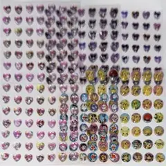 硬質ぷくぷくシール おすそ分け 大量 まとめ売り キャラクターデコ手帳ミニシール