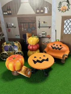 ぷち ぱんぷきん ハロウィン 飾り インテリア ミニチュア リアル