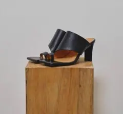 TODAYFUL Square Leather Sandals 37のサムネイル