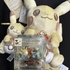 30周年　アクリルブロック ぬいぐるみ　ピカチュウ　ポケモン