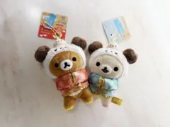 リラックマ コリラックマ　ぶらさげぬいぐるみ　2体セット　横浜神戸限定