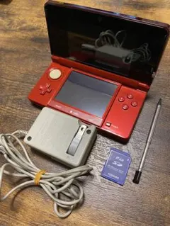ニンテンドー3DS 赤 フレアレッド