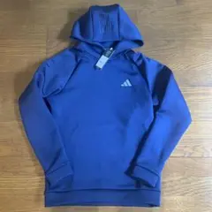 アディダス　エンボスプリント ダンボールニット 長袖フーディー　Mサイズ