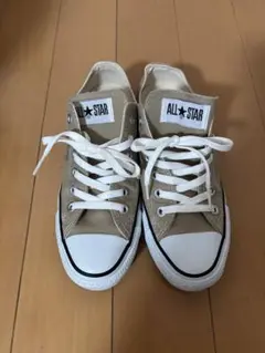 コンバース　ALL STAR ベージュ スニーカー