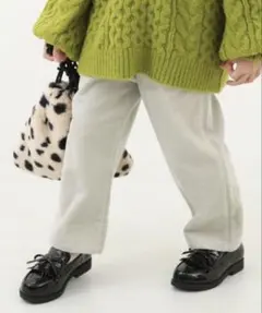 devilrock コーデュロイ　ワイドパンツ