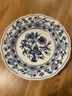 ブルーオニオン　プレート　大皿　ブレックファースト　チェコ 3175e22b7dc0fd545acbb646e29dfa