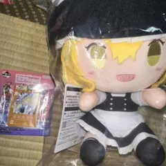 一番くじ 東方Project A賞 博麗霊夢 ラストワン 霧雨魔理沙 ぬいぐるみ