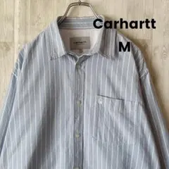 美品 カーハート M ストライプ ルーズフィット カジュアル トレンド