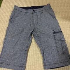JUNMEN グレンチェック ショートパンツ ハーフパンツのサムネイル