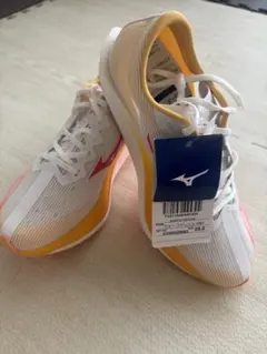 Mizuno ウェーブデュエルプロ　ランニングシューズ 27cm オレンジ Mizuno ウェーブデュエルプロ ランニングシューズ 27cm オレンジ