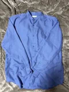 センスオブプレイス SENSE OF PLACE バンドカラー長袖シャツ