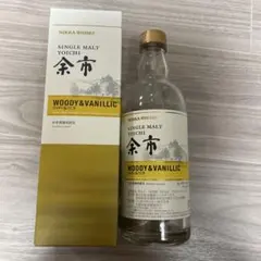 【冷暗所保管】余市12年　ウッディ&バニラ　新品未開封 ニッカウヰスキー - 余市12年ウッディ&バニラ 180ml 箱付き 蒸留