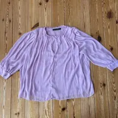 ZARA BASIC シフォンブラウス