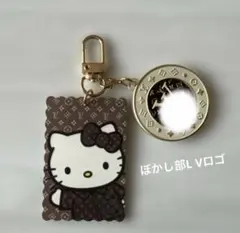 チャーム付き キティキーホルダー 匿名発送