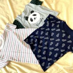 ⭐️女の子✅男の子❤️トップス3点⭐️まとめ売り✅春服⭐️夏服❤️ユニクロ✅登園⭐️90⁉️