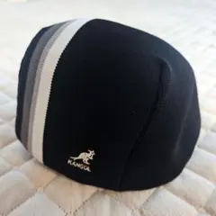 KANGOL キャスケット ブラック　Sサイズ
