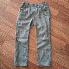 POLOチェック柄ウエストゴムパンツ 110cm