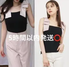 ロイヤルパーティ ビックリボンニットトップスのサムネイル