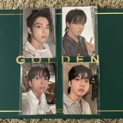 BTS jungkook ジョングク GOLDEN トレカ 4枚セット③ - メルカリ