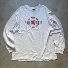 TOMMY HILFIGER 長袖カットソー XL ホワイト